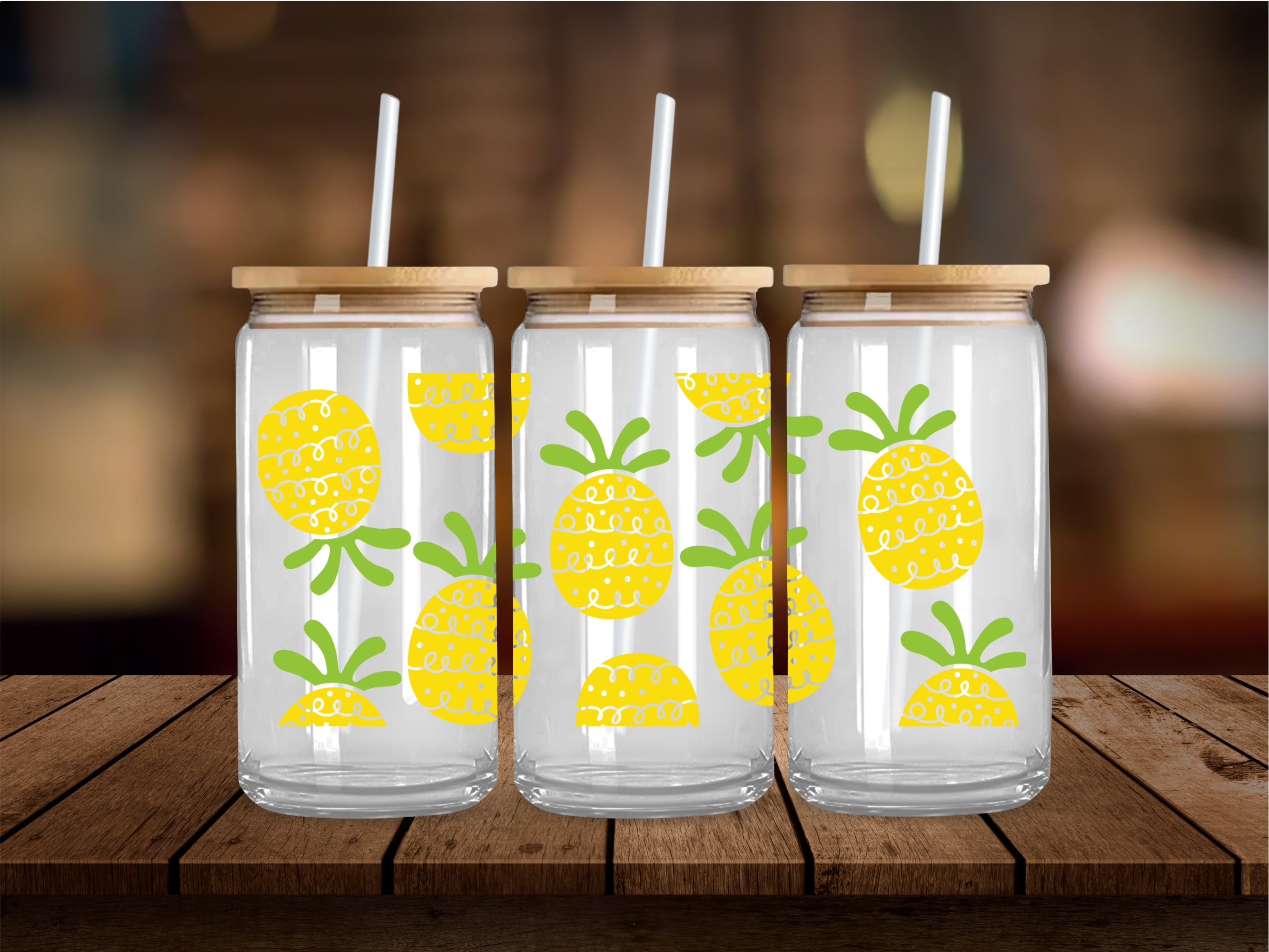Pineapple 16 Oz Wrap