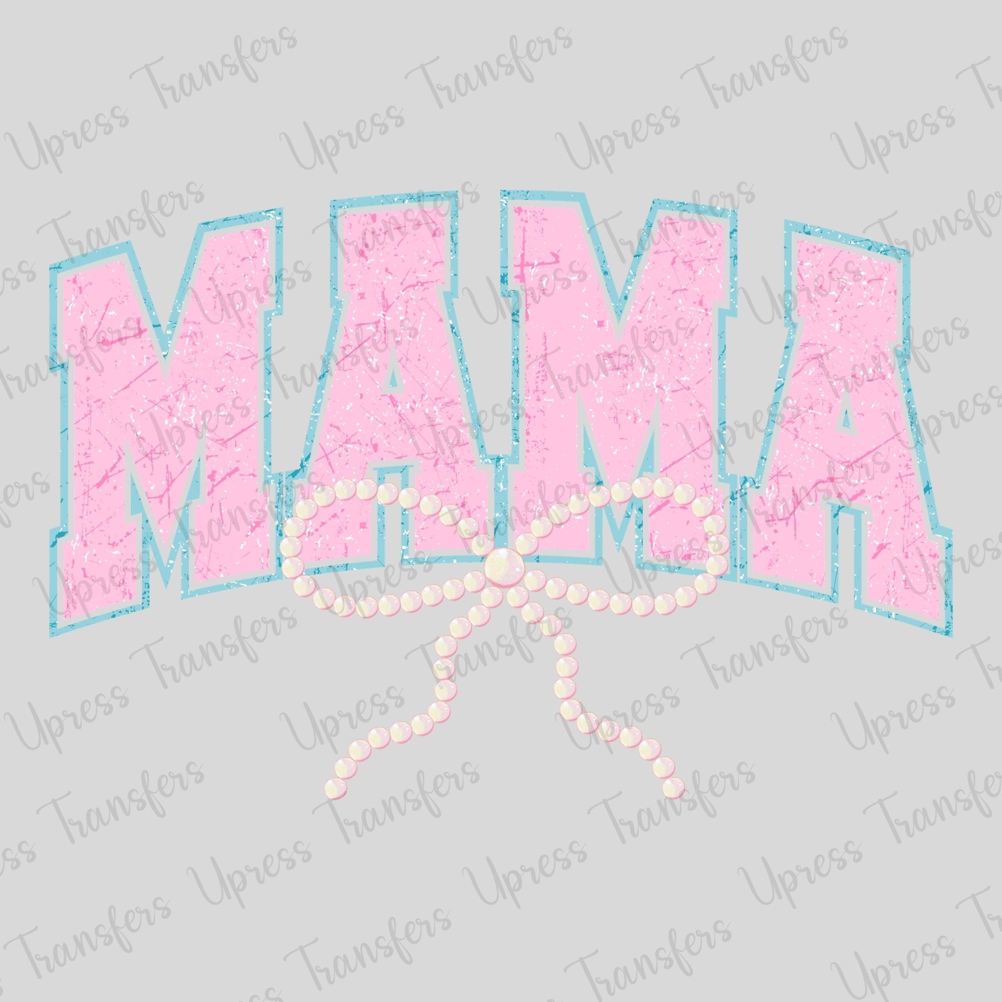 Pink And Blue Mama Pearls