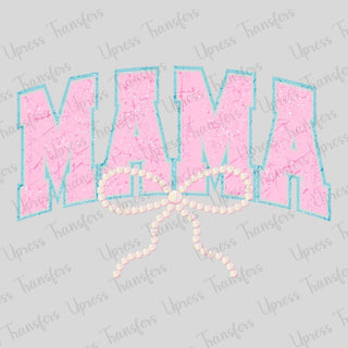Pink And Blue Mama Pearls