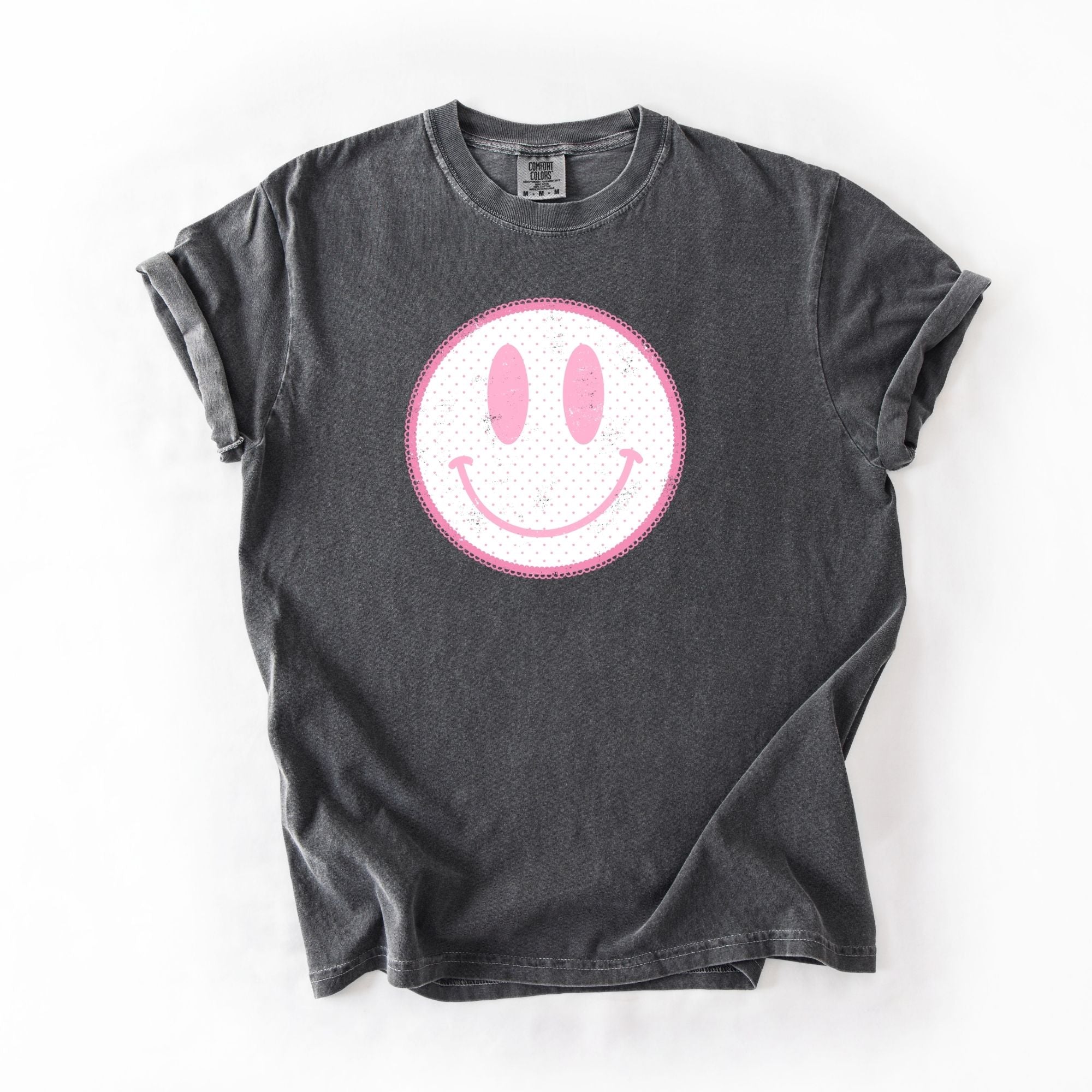 Pink And White Smiley