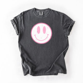 Pink And White Smiley