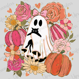 Pink Boho Orange Ghost