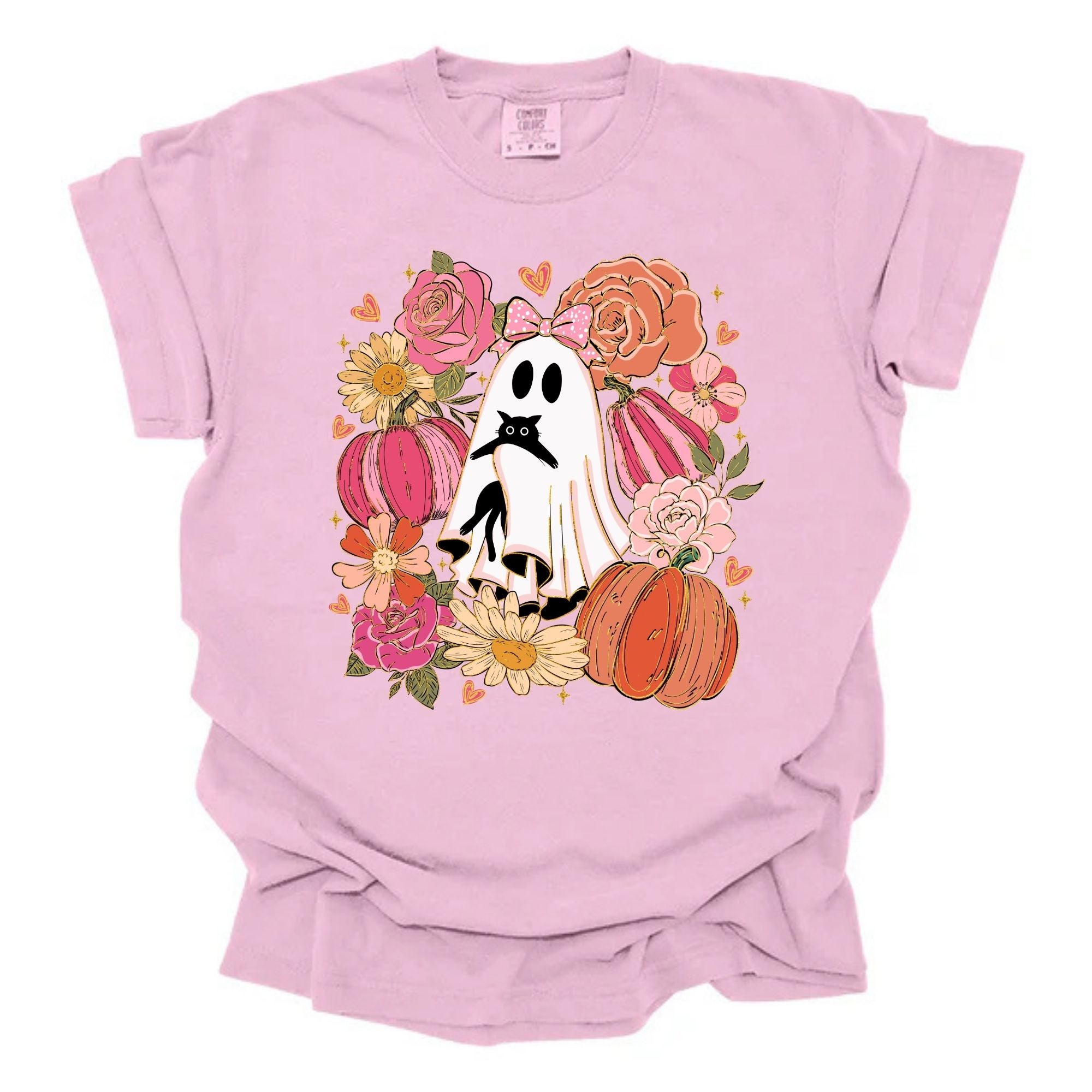 Pink Boho Orange Ghost