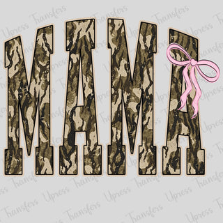 Pink Bow Bottom Camo