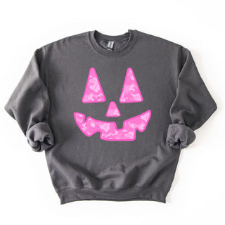Pink Camo Halloween Face