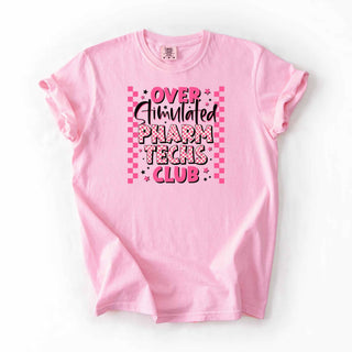 Pink Checkered Over Stimulated