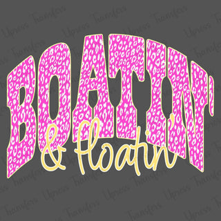 Pink Cheetah Boatin
