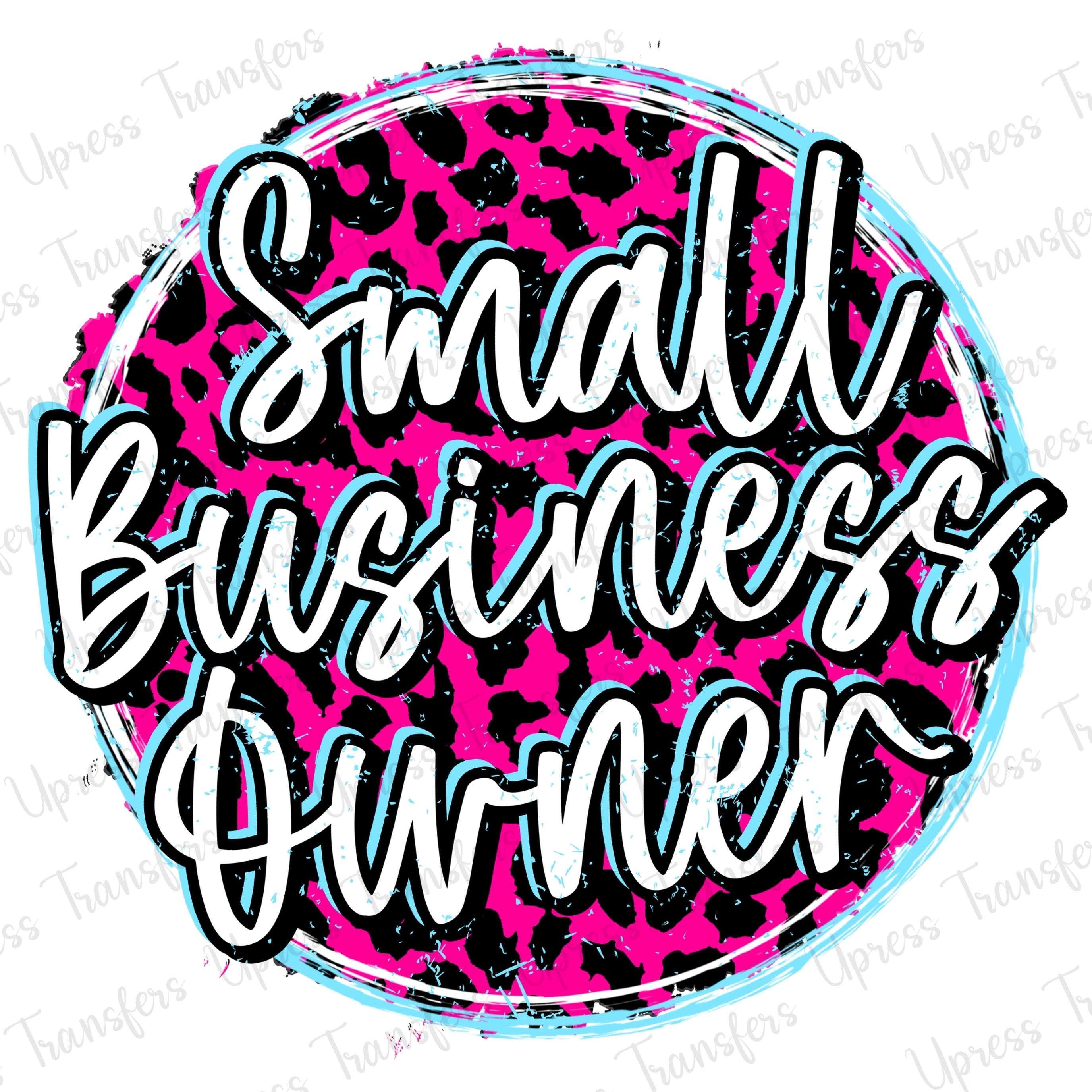 Pink Cheetah Small Business Owner