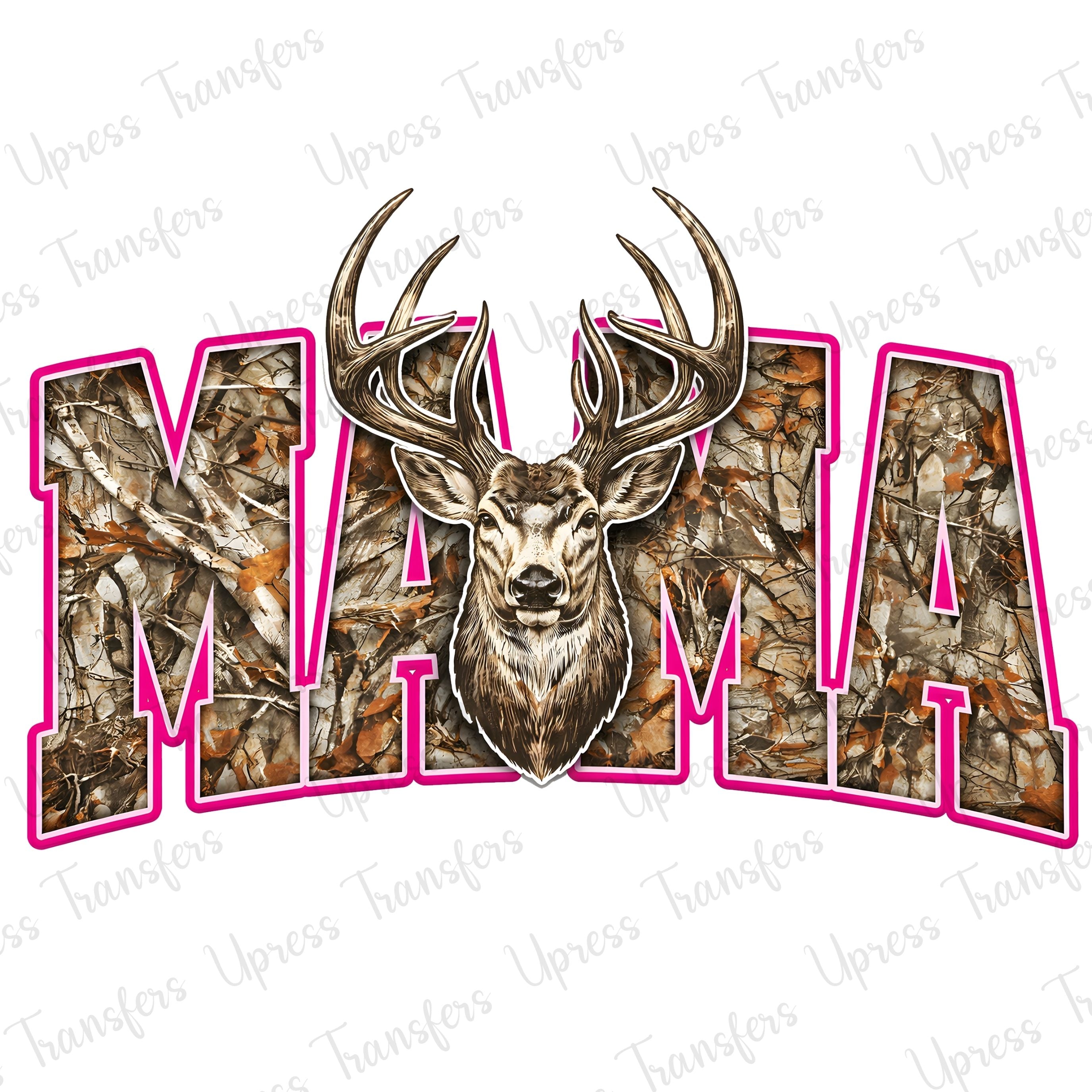 Pink Deer Camo Mama