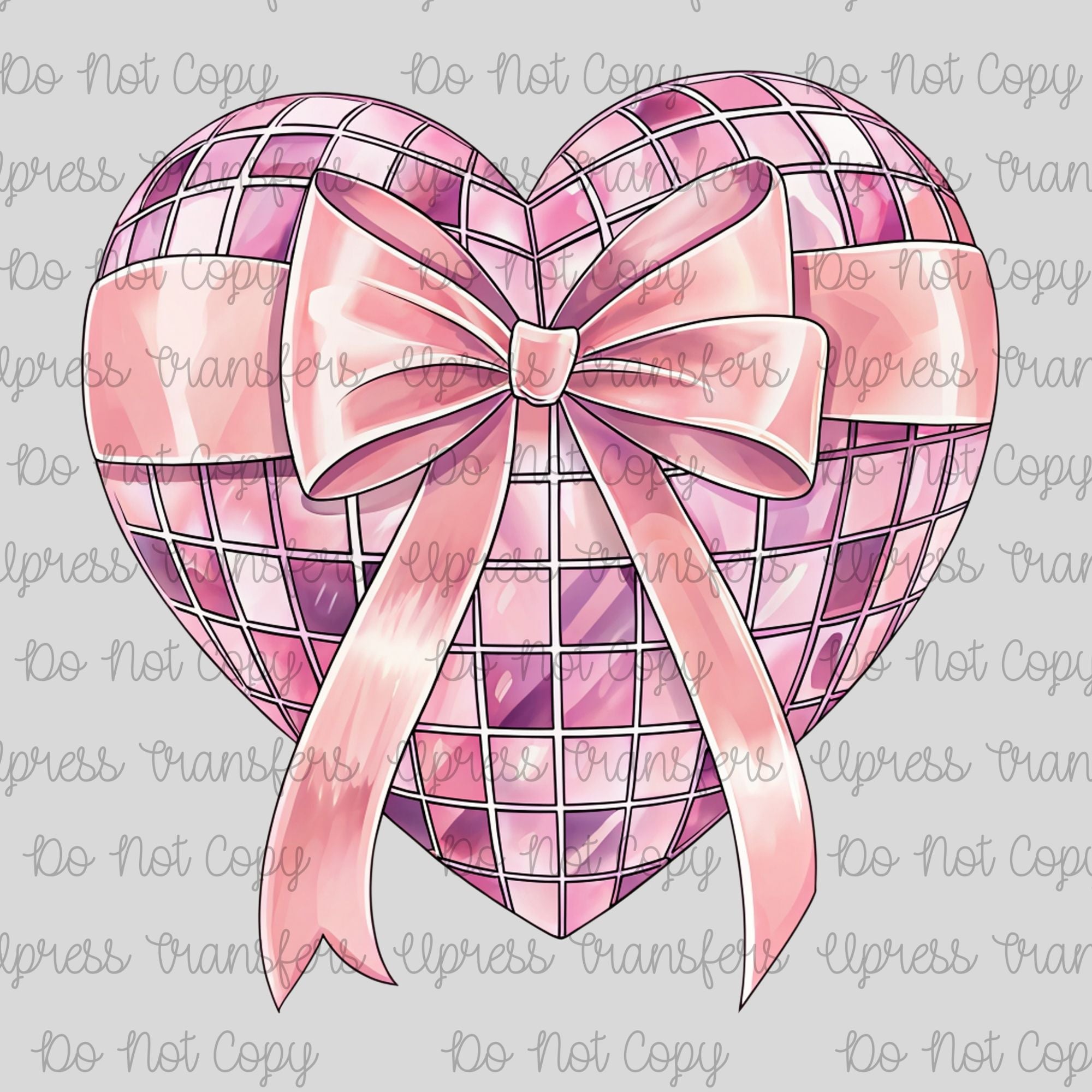 Pink Disco Heart