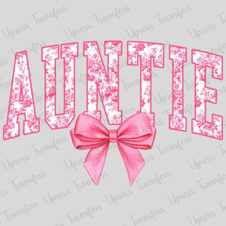 Pink Floral Coquette Auntie