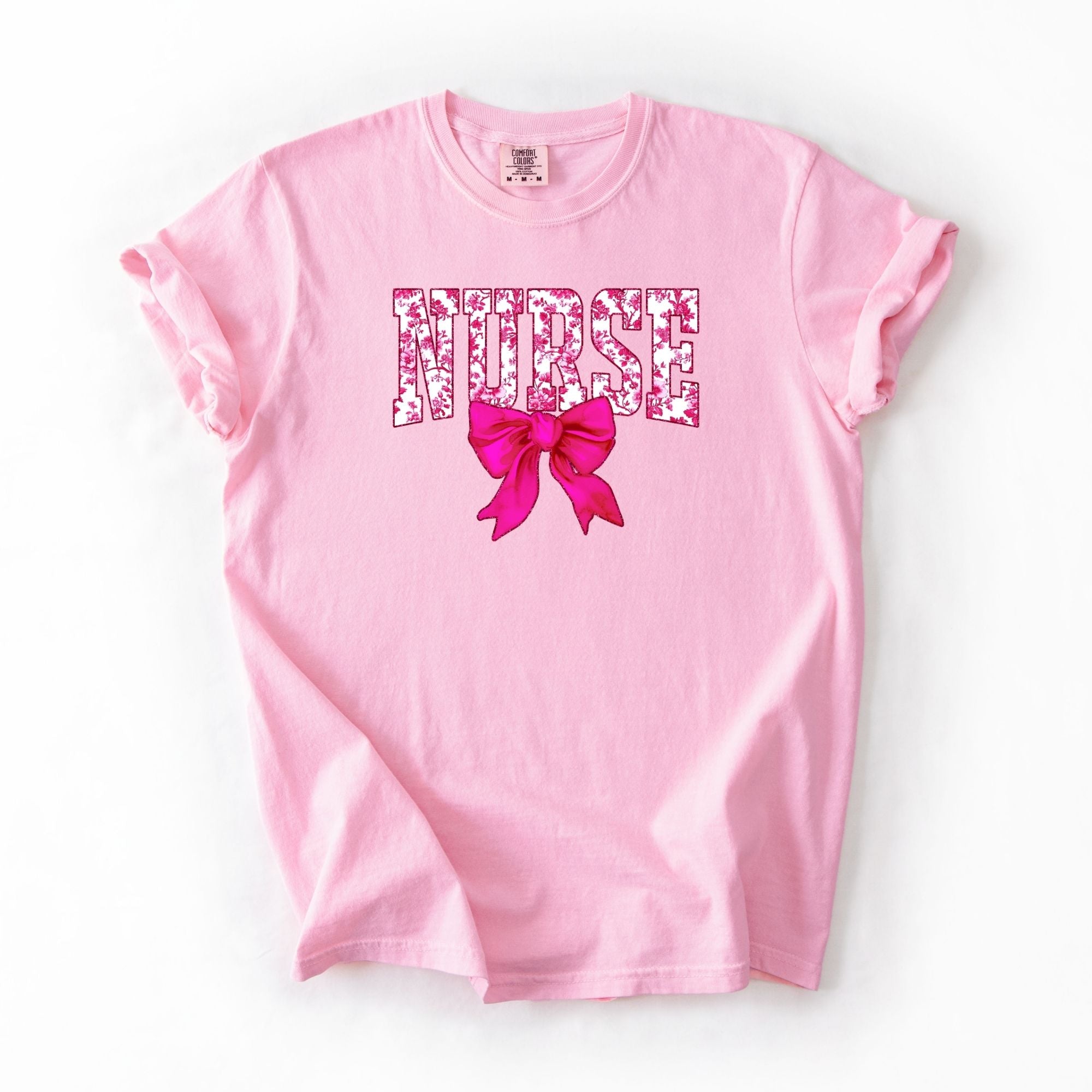Pink Floral Nurse