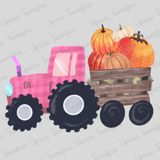 Pink Harvest Tractor
