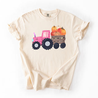 Pink Harvest Tractor