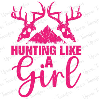 Pink Hunt Like A Girl
