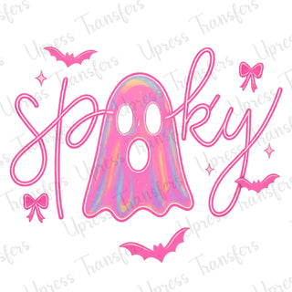 Pink Iridescent Spooky