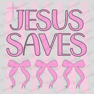 Pink Jesus Saves