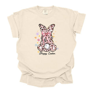 Pink Leopard Bunny Happy