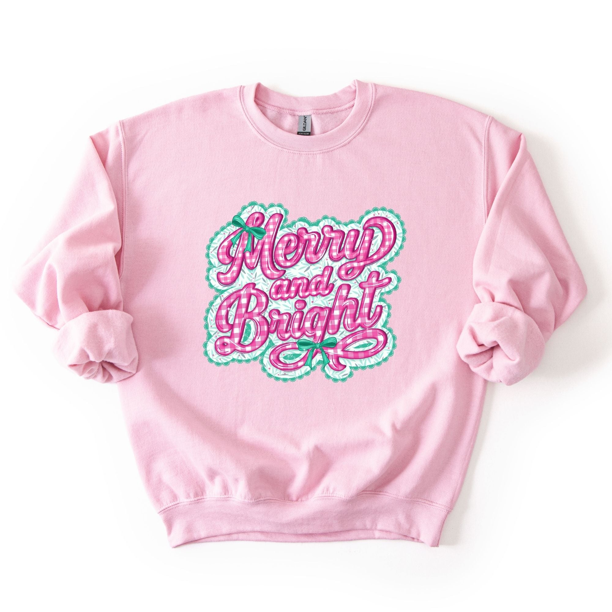 Pink Merry and Bright Greenery