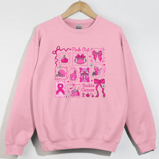 Pink Out Collage Cancer