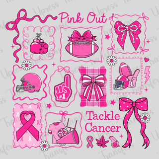 Pink Out Collage Cancer