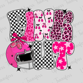 Pink Out Trendy Patterns Checkered