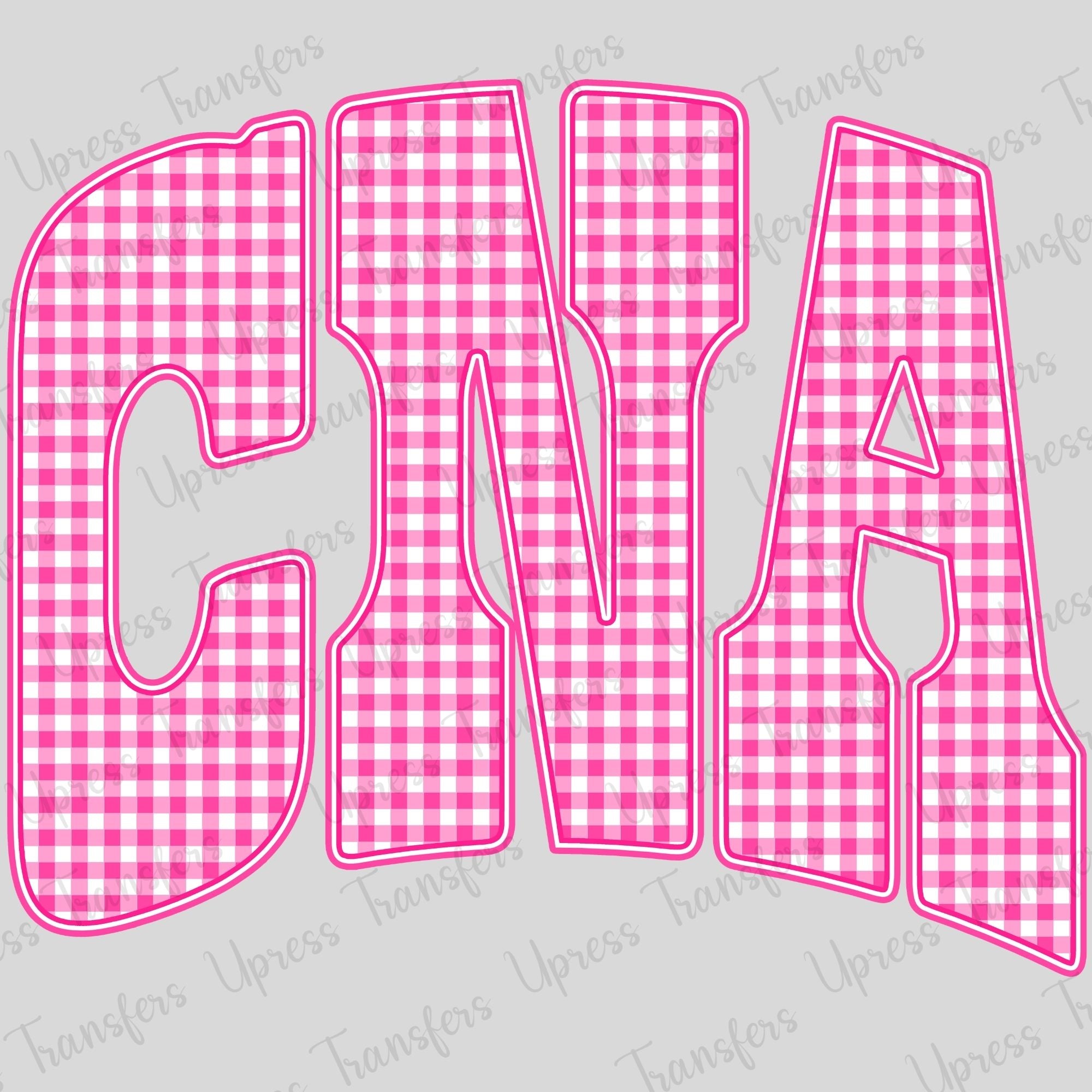 Pink Plaid CNA