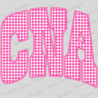 Pink Plaid CNA