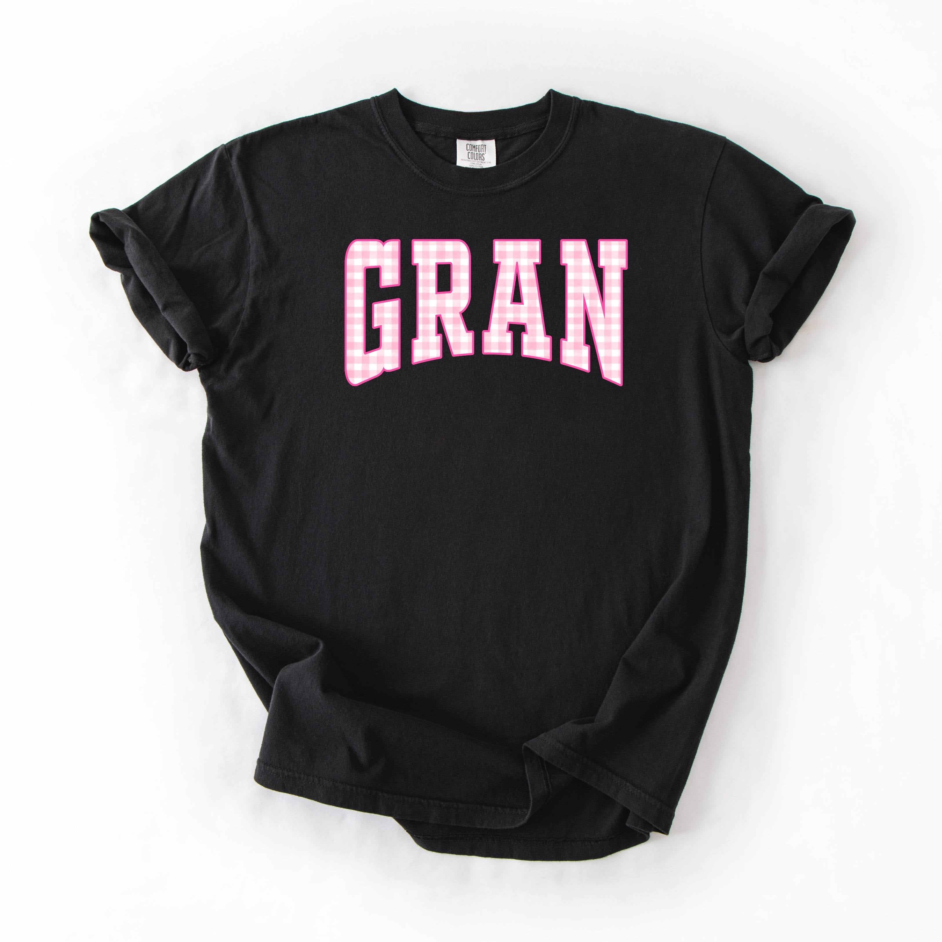 Pink Plaid Grans