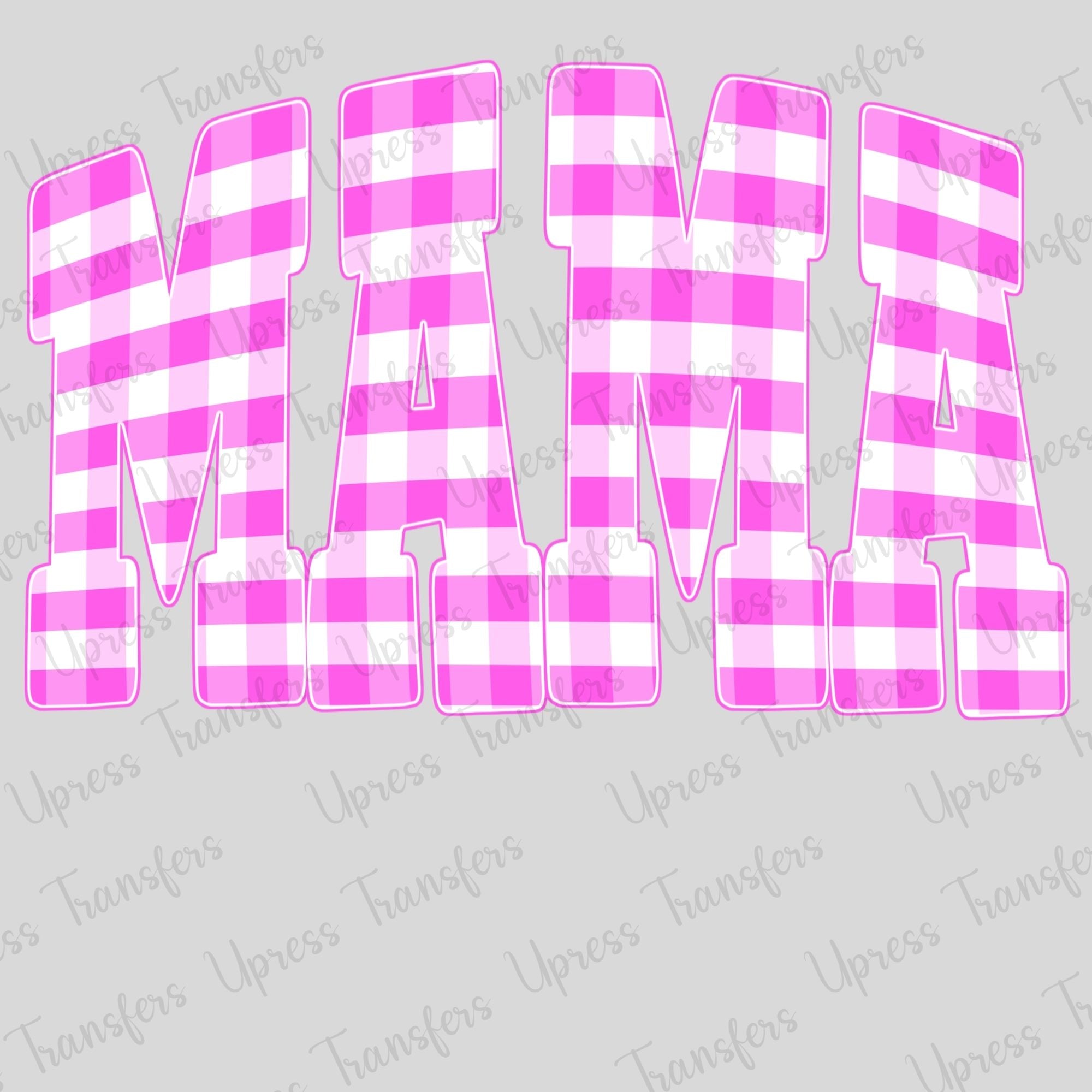 Pink Plaid Mama