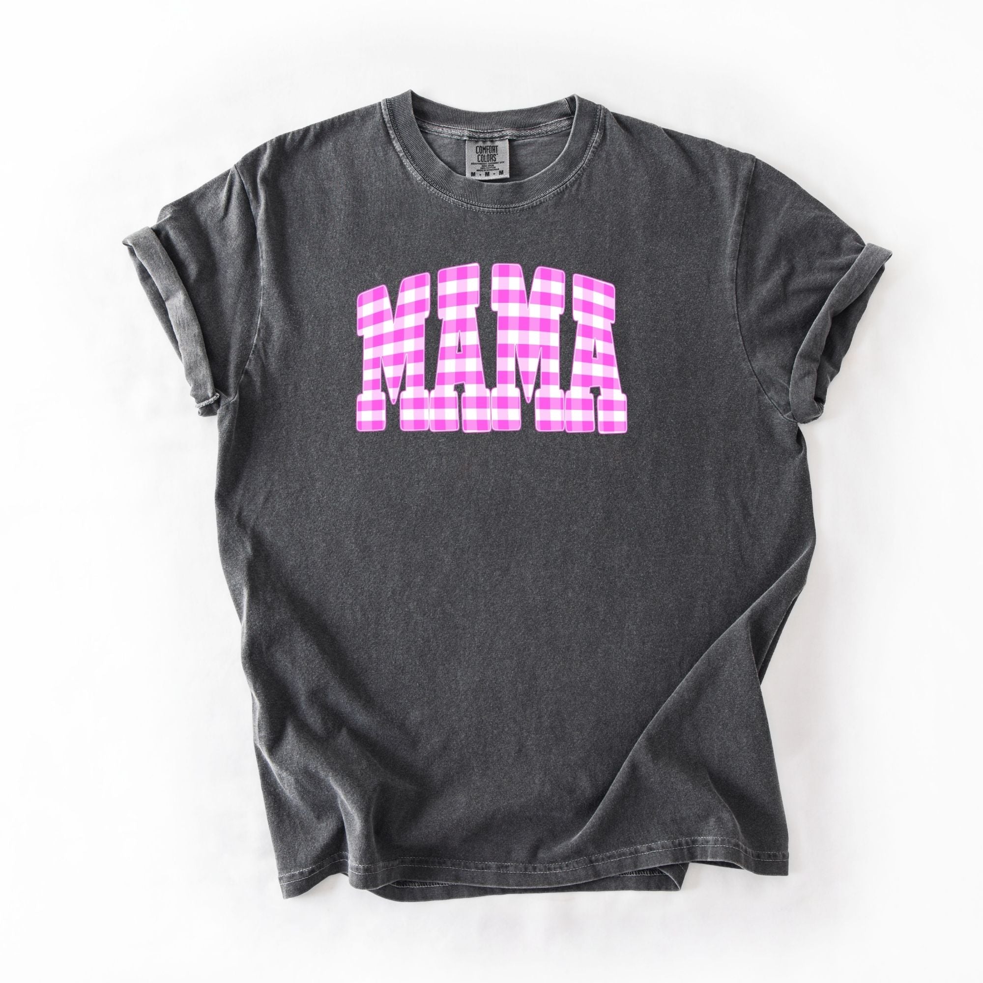 Pink Plaid Mama