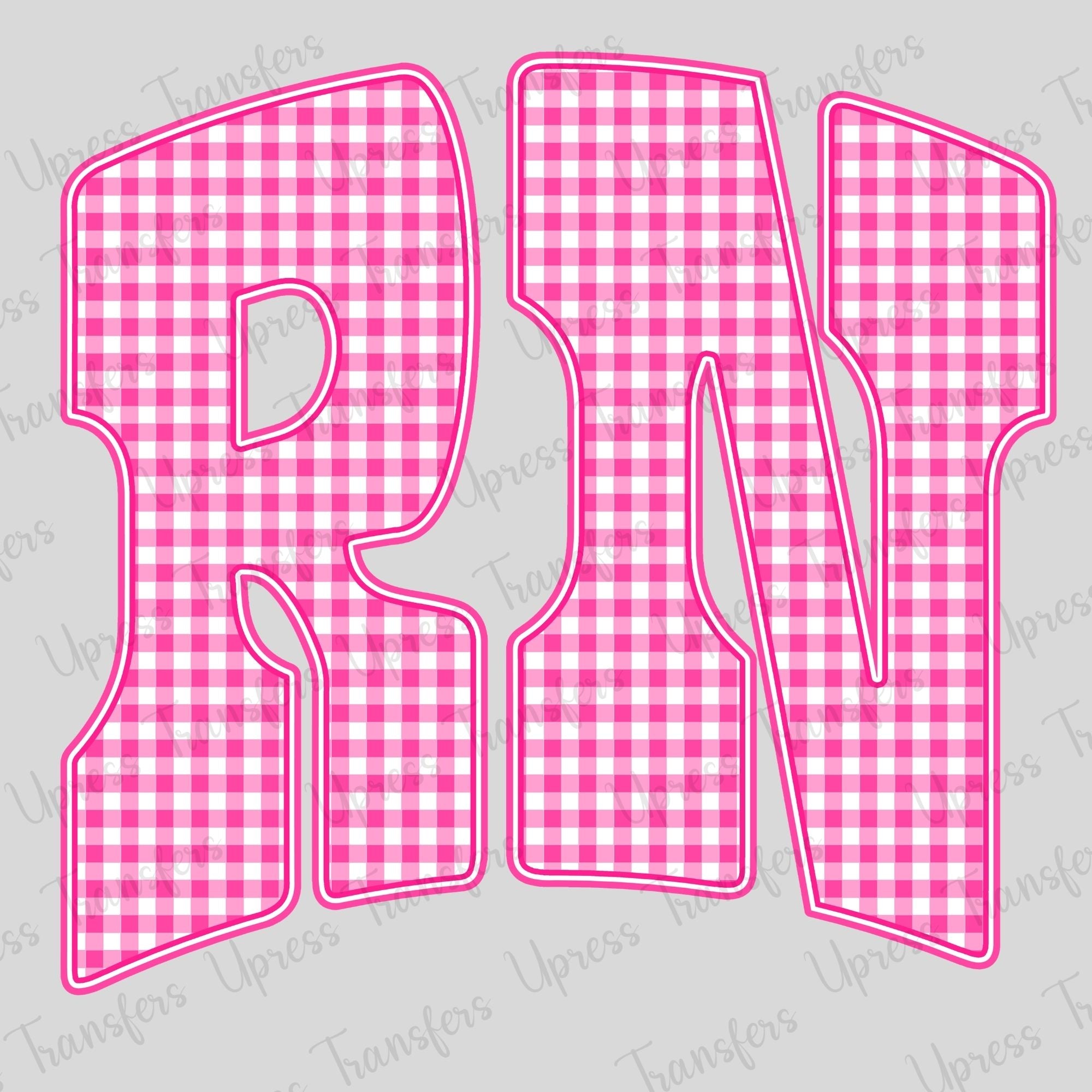 Pink Plaid RN
