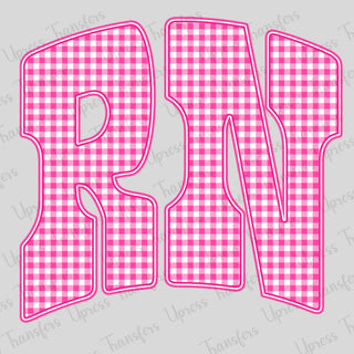 Pink Plaid RN