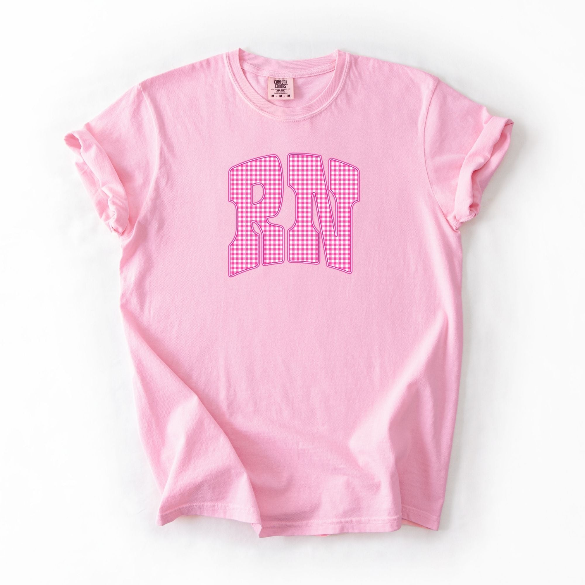 Pink Plaid RN