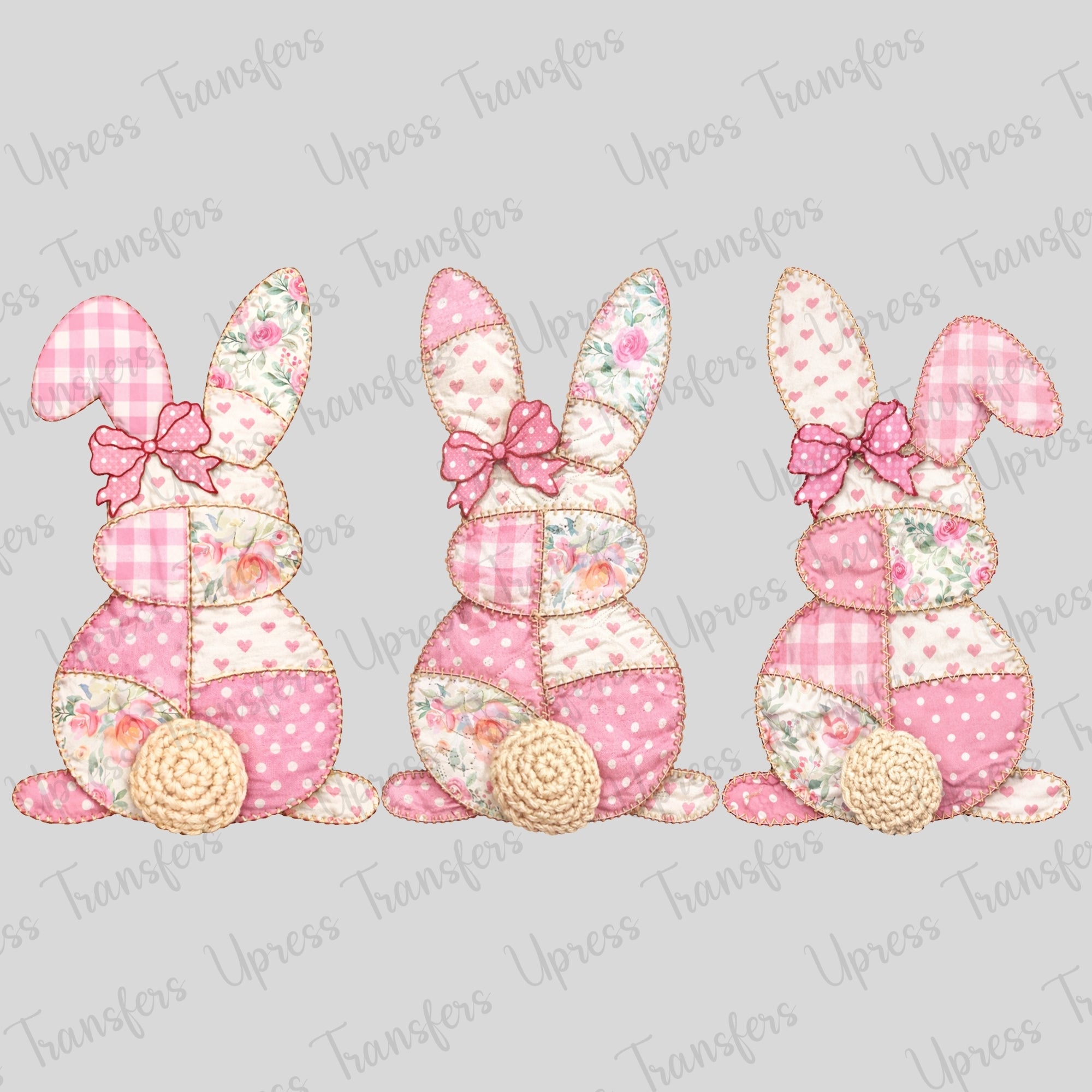 Pink Polka dot Bunny