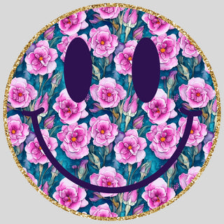 Pink Rose Smiley