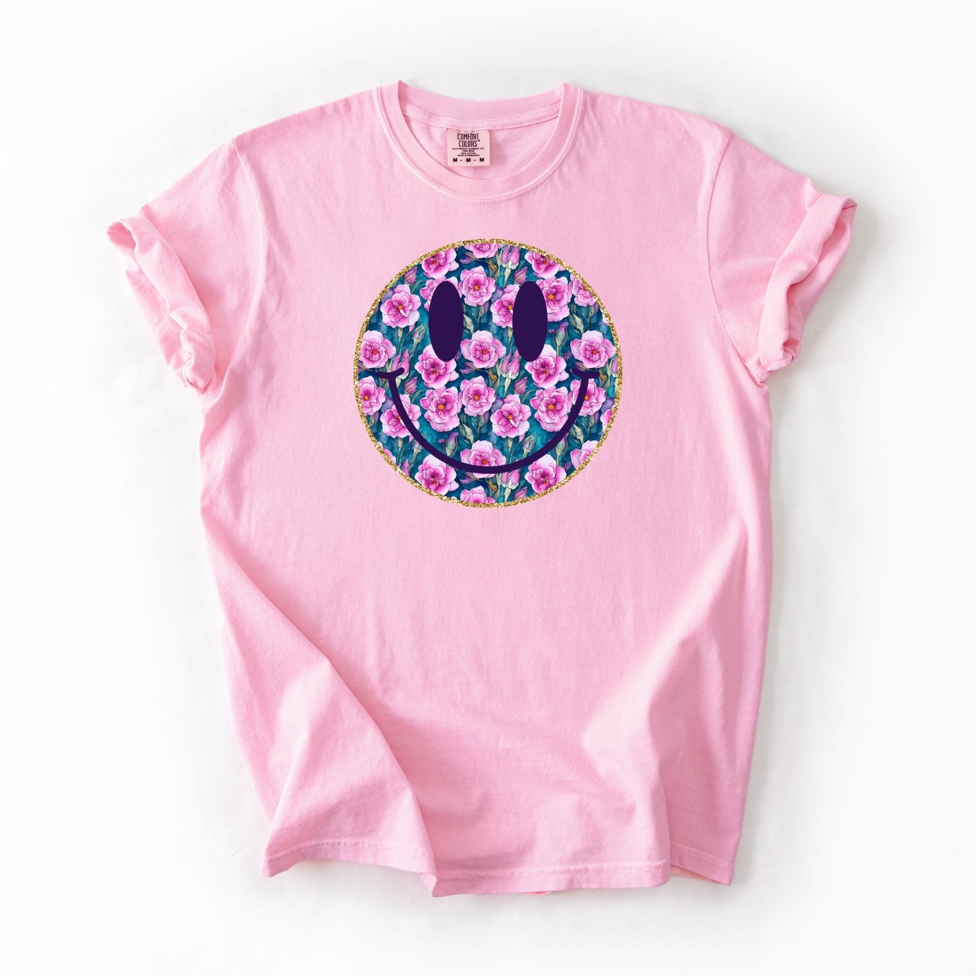 Pink Rose Smiley