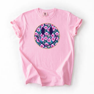 Pink Rose Smiley