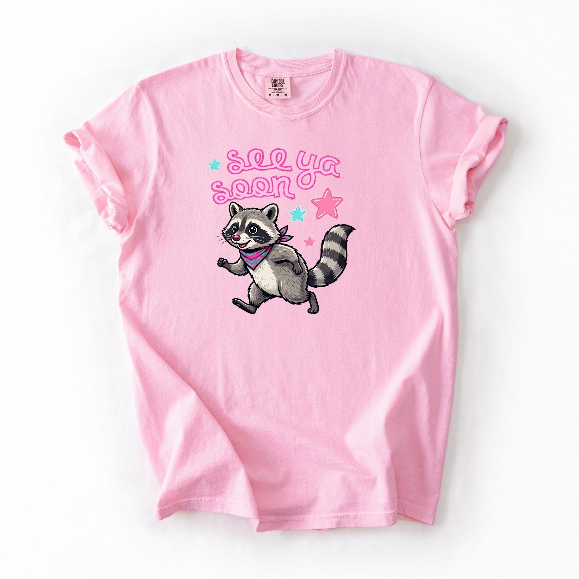 Pink See Ya Soon Racoon