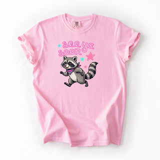 Pink See Ya Soon Racoon