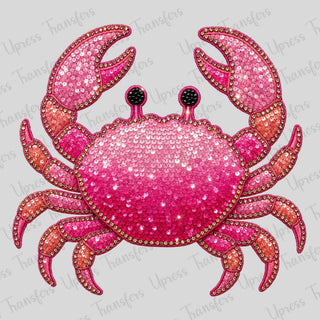 Pink Sequin Crab
