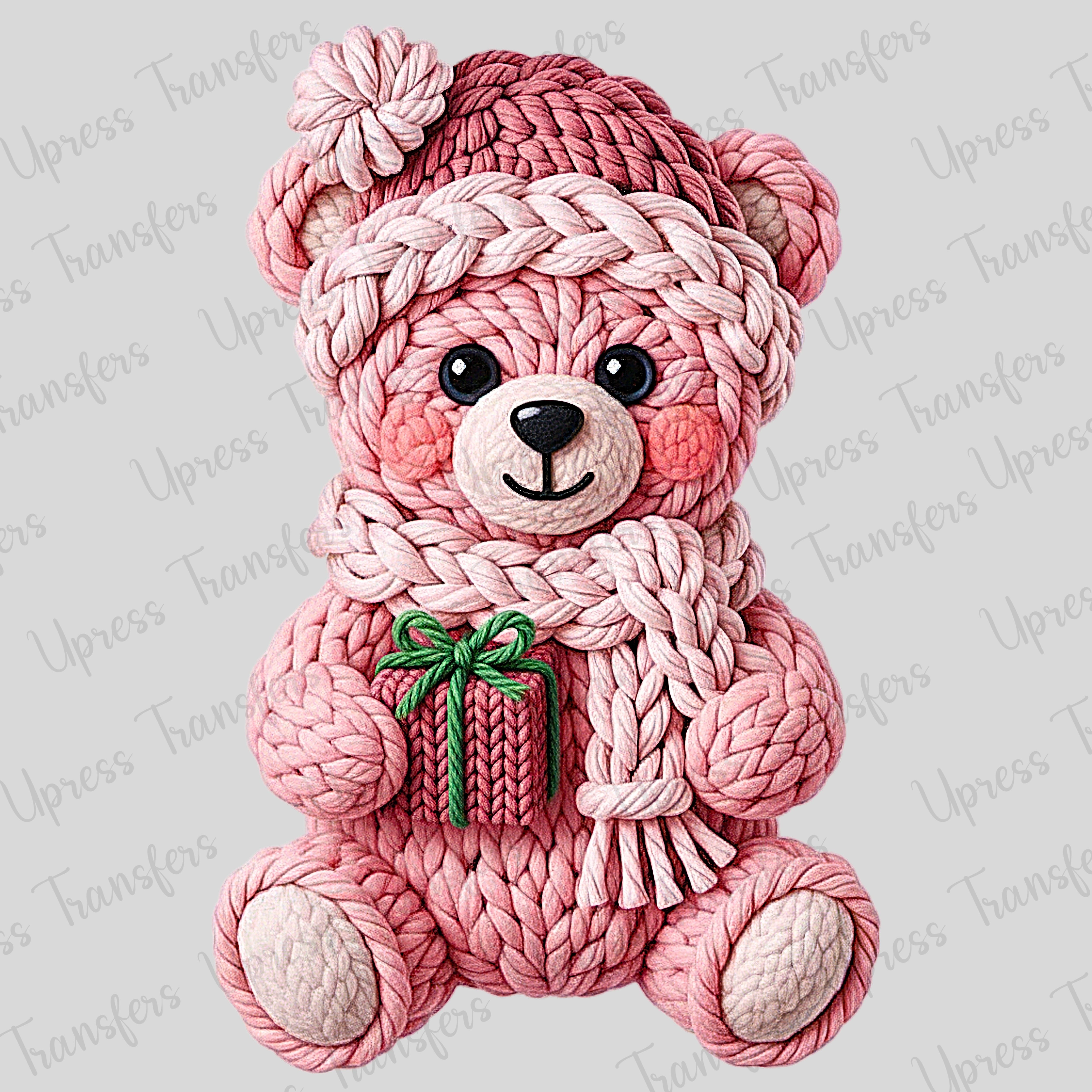 Pink Sewn Teddy
