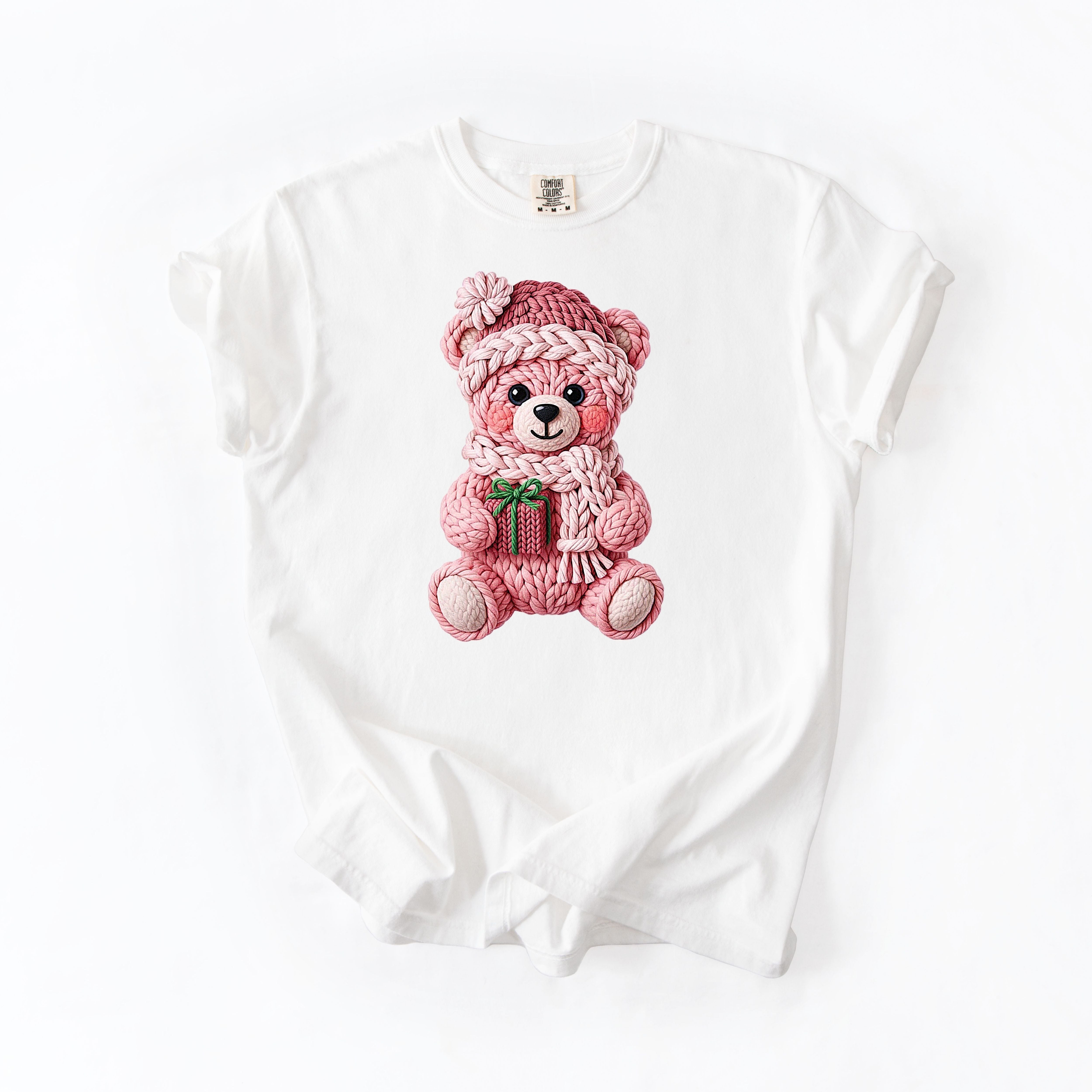 Pink Sewn Teddy