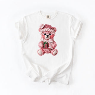 Pink Sewn Teddy