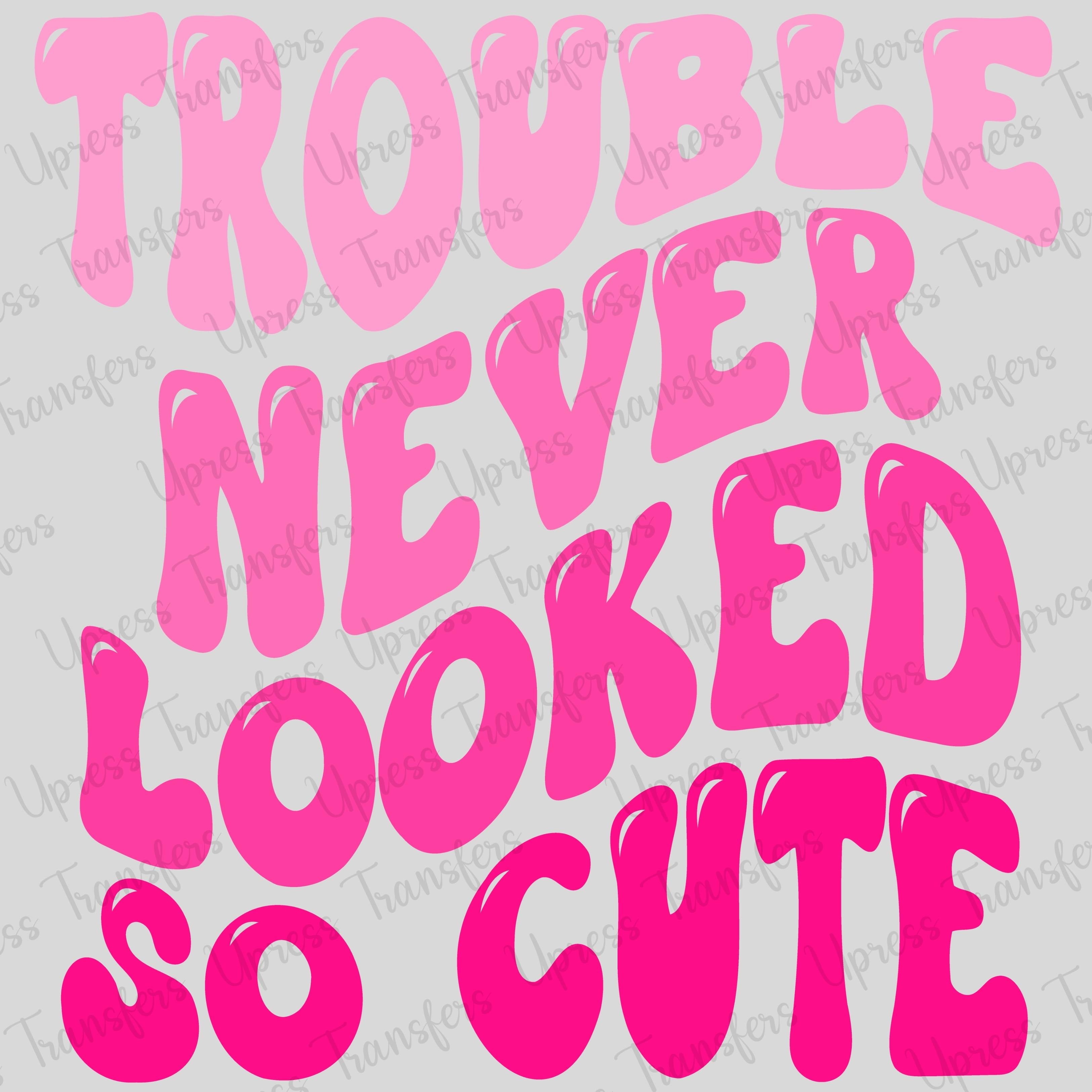 Pink Shades Trouble Never Looked