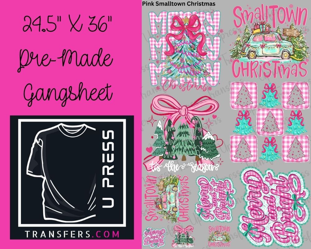 Pink Smalltown Christmas