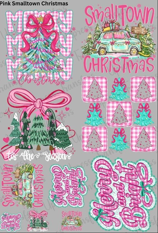 Pink Smalltown Christmas