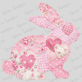 Pink Stitched Bunny