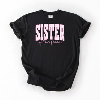 Pink Strip Sister Groom