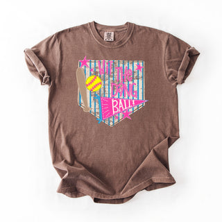 Pink Striped Hit The Dang Ball